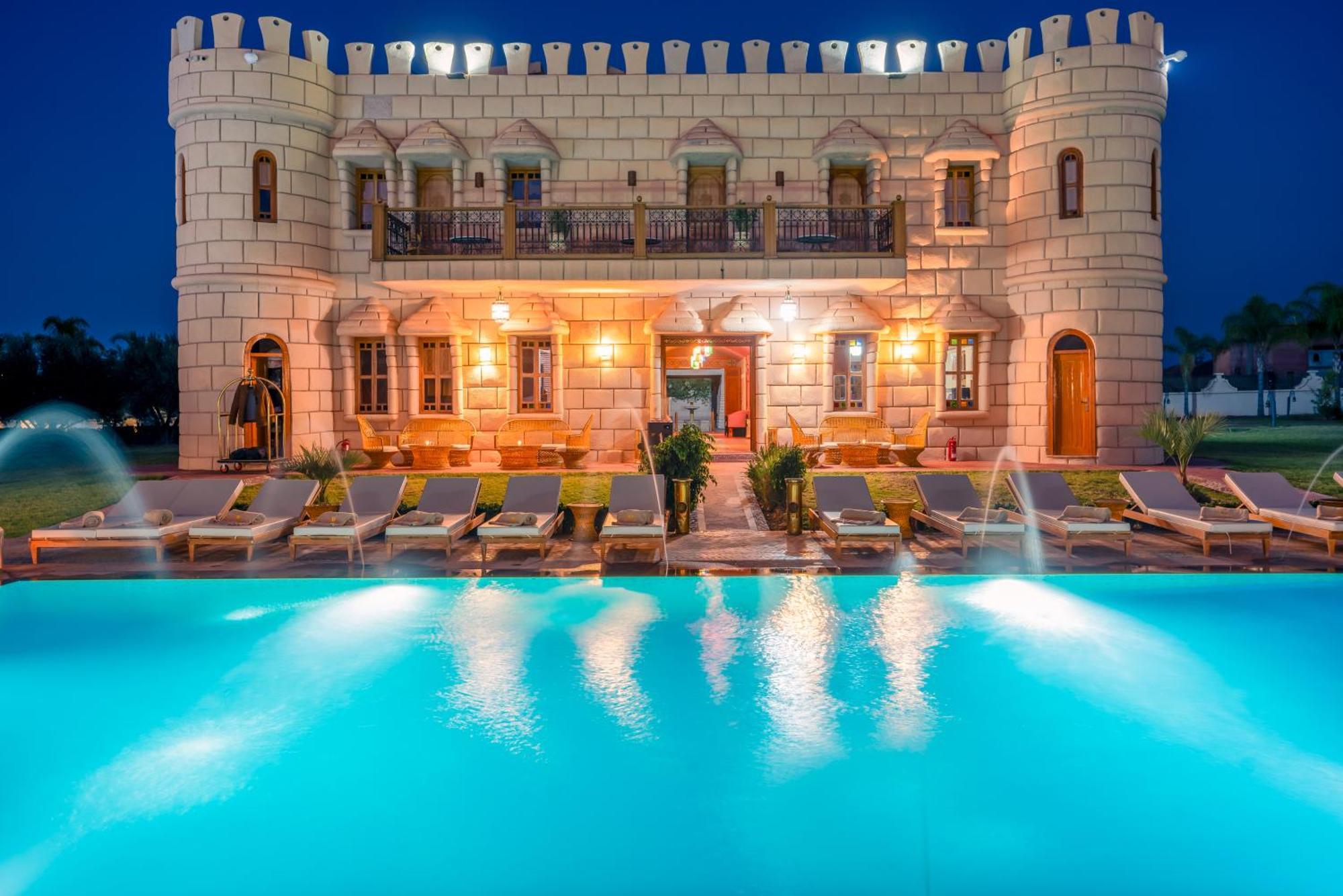 Atlas Castle Marrakech Hotell El Jem'a Ghemat Eksteriør bilde