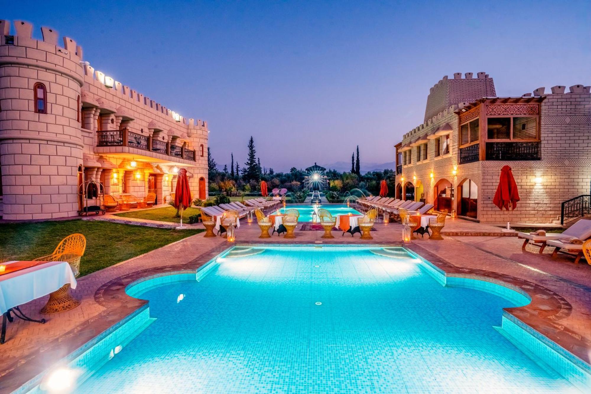 Atlas Castle Marrakech Hotell El Jem'a Ghemat Eksteriør bilde