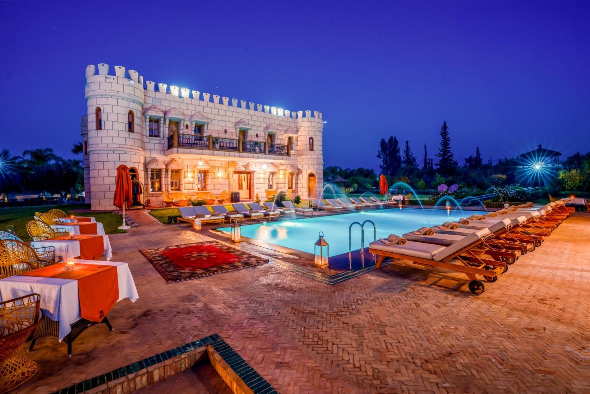 Atlas Castle Marrakech Hotell El Jem'a Ghemat Eksteriør bilde