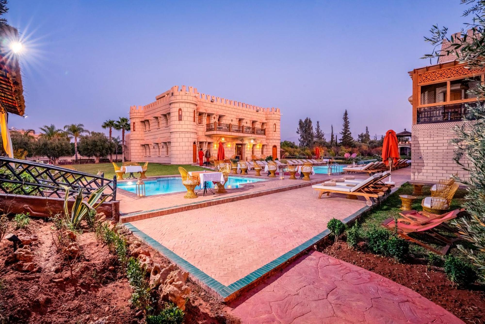 Atlas Castle Marrakech Hotell El Jem'a Ghemat Eksteriør bilde